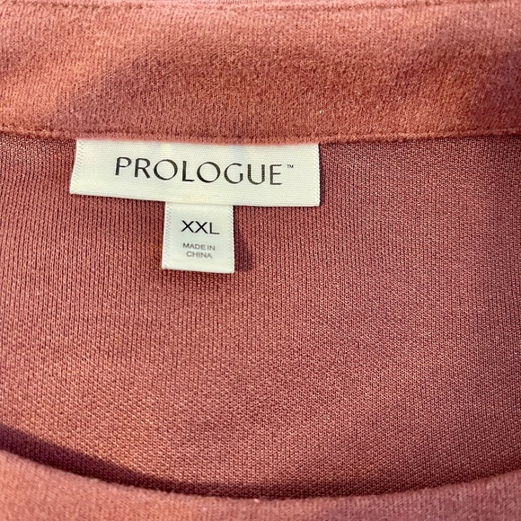 Prologue Long Wine coloured dress with Belt - Picture 9 of 10